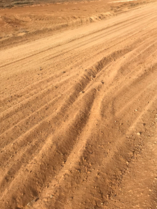 Oodnadatta Trackの砂